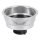 LUTH Premium Profi Parts Sieb für Zwei Tassen kompatibel mit Delonghi As00001314 für Siebträgermaschine
