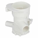 Flusensiebgehäuse für Ablaufpumpe Gorenje 333903 in Waschmaschine