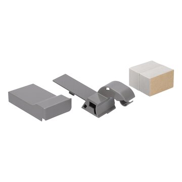 LUTH Premium Profi Parts Türscharnierabdeckung links oben kompatibel mit Samsung Da91-04476a für Kühlgefrierkombination