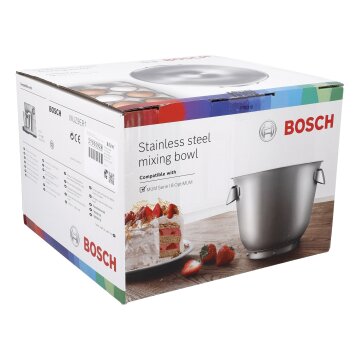LUTH Premium Profi Parts Rührschüssel kompatibel mit Bosch Muz9er1 17000928 für Küchenmaschine