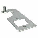 LUTH Premium Profi Parts Türscharnier oben kompatibel mit Haier 49046105 0060120071a für Kühlgefrierkombination