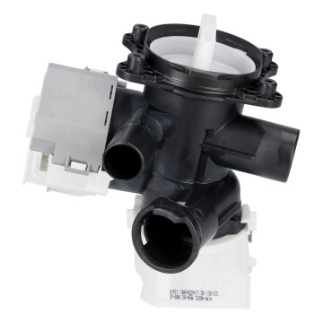 Pumpeneinheit kompatibel mit Bosch Siemens 00146156 Waschmaschine Ablaufpumpe Umwälzpumpe Doppelpumpe Copreci BLB304/11 passend für Gaggenau Neff Constructa Balay Waschtrockner
