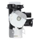 Pumpeneinheit kompatibel mit Bosch Siemens 00146156 Waschmaschine Ablaufpumpe Umwälzpumpe Doppelpumpe Copreci BLB304/11 passend für Gaggenau Neff Constructa Balay Waschtrockner
