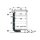 LUTH Premium Profi Parts Umluftset kompatibel mit Bosch HEZ9VDKR1 / 17007180, Ersatz für 17006703, Umluftkit für 60 cm Dunstabzugshauben, Ø 150 mm Alu-Flexschlauch, T-Luftauslass, Schwarz