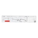 LUTH Premium Profi Parts Teleskopauszug Set für 1 Backblech kompatibel mit Smeg 694170905 in Backofen