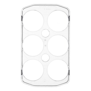 Eiereinsatz für Türfach Kühlteil Haier 49054351 0060211459 in Kühlgefrierkombination
