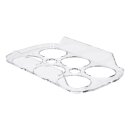 LUTH Premium Profi Parts Eiereinsatz für Türfach Kühlteil kompatibel mit Haier 49054351 0060211459 in Kühlgefrierkombination