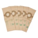 LUTH Premium Profi Parts Filterbeutel kompatibel mit Hoover H29 09178369 für Bohnermaschine 5stk