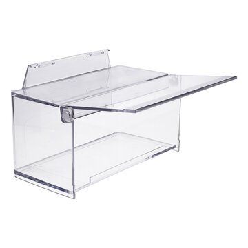 LUTH Premium Profi Parts Türfach mit Klappe kompatibel mit Haier 49054921 0060830624 für Kühlschrank