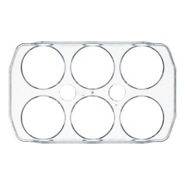 LUTH Premium Profi Parts Eiereinsatz für Türfach kompatibel mit Haier 49055699 in Kühlgefrierkombination