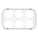 LUTH Premium Profi Parts Eiereinsatz für Türfach kompatibel mit Haier 49055699 in Kühlgefrierkombination