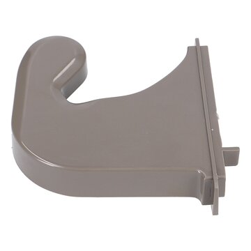 LUTH Premium Profi Parts Türscharnierabdeckung links oben kompatibel mit Haier 0060233431a  49046167 für Kühlgefrierkombination