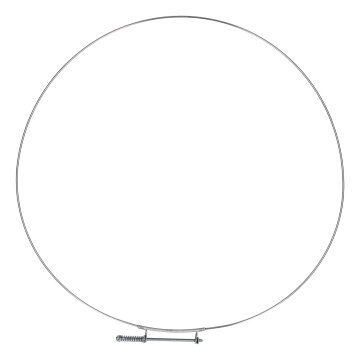 LUTH Premium Profi Parts Spannring Hinten für Türmanschette kompatibel mit Haier 49046337 0020600211 in Waschmaschine