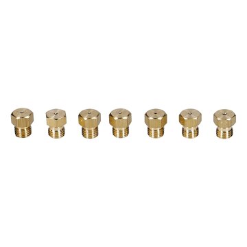 LUTH Premium Profi Parts Gasdüse Set kompatibel mit Candy 49012642 für Gasherd 7stk
