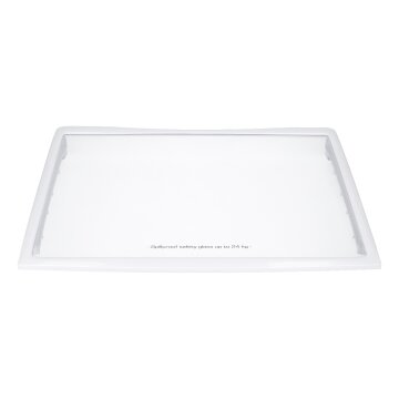 LUTH Premium Profi Parts Glasplatte mit Randstreifen 0060206524  für Kühlschrank kompatibel mit Haier