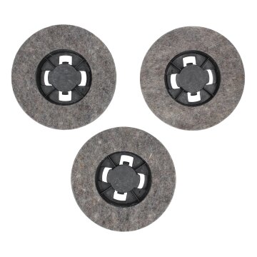 LUTH Premium Profi Parts Polierscheiben Set kompatibel mit Hoover Z5 09502576 für Bohnermaschine 3stk