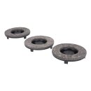 LUTH Premium Profi Parts Polierscheiben Set kompatibel mit Hoover Z5 09502576 für Bohnermaschine 3stk