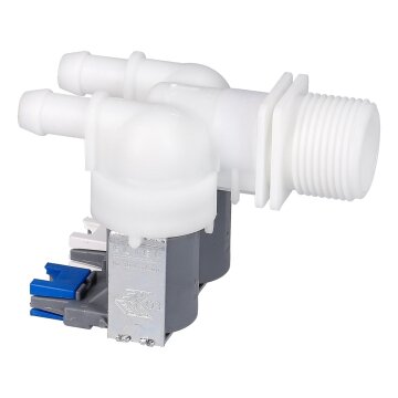 LUTH Premium Profi Parts Magnetventil 2fach 180° kompatibel mit Candy 41032538 2fach 180° für Waschmaschine