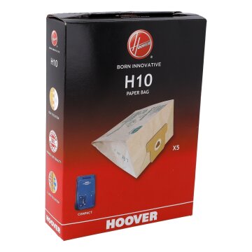 Filterbeutel Hoover H10 09178427 für Bodenstaubsauger 5stk