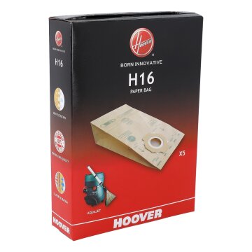 Filterbeutel Hoover H16 09173899 für Kesselsauger 5stk