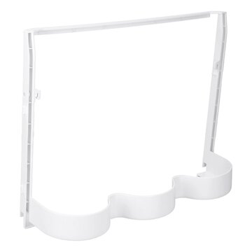 LUTH Premium Profi Parts Flaschenhalterahmen für Kühlteil kompatibel mit Haier 49067000 0060219850 in Kühlgefrierkombination