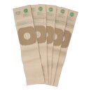 LUTH Premium Profi Parts Filterbeutel kompatibel mit Hoover H14 09178468 für Stielstaubsauger 5stk