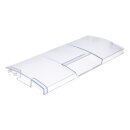 LUTH Premium Profi Parts Frontgriffblende für Gefrierschublade kompatibel mit Beko 4308801900 in Kühlgefrierkombination