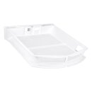 LUTH Premium Profi Parts Flusensieb kompatibel mit Miele 6244611 Flusenfilter für Trockner & Wäschetrockner Ersatz für 5801010 6244610 Türfilter Weiß