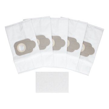 LUTH Premium Profi Parts Filterbeutel kompatibel mit Rowenta Zr200520 für Bodenstaubsauger 5 Stk + Filter