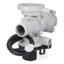 Ablaufpumpe kompatibel mit LG 5859en1006s mit Kopf Sieb für Waschmaschine