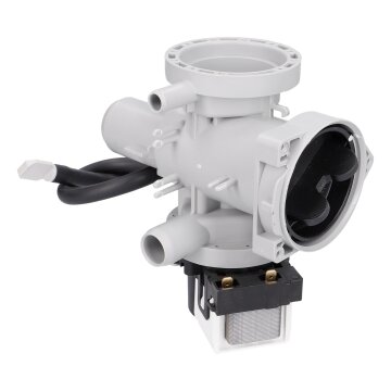 LUTH Premium Profi Parts Ablaufpumpe kompatibel mit LG 5859en1006s mit Kopf Sieb für Waschmaschine