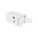 LUTH Premium Profi Parts Druckverschluss kompatibel mit Ecovacs 201-2228-13b3 für Staubsauger-Roboter