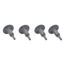 Montagematerial mit Füßen Beko 1784430011 für Integrierte Geschirrspüler