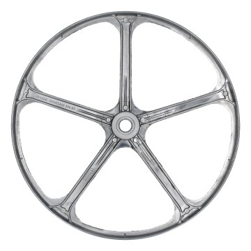 LUTH Premium Profi Parts Riemenscheibe kompatibel mit Beko 2816660200 für Waschmaschine