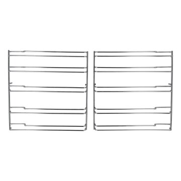 LUTH Premium Profi Parts Haltegitter Set links rechts für Backblech Rost kompatibel mit Bosch 11021175 in Backofen