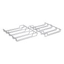 LUTH Premium Profi Parts Haltegitter Set links rechts für Backblech Rost kompatibel mit Bosch 11021175 in Backofen