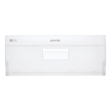 Schubladenblende für Gefrierkorb oben Gorenje 690336 in Kühlgefrierkombination