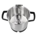 LUTH Premium Profi Parts Kochtopf Xl kompatibel mit Bosch Zubehör Mcca1bo 17004627 für Cookit Küchenmaschine mit Kochfunktion