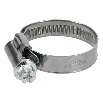 LUTH Premium Profi Parts Schlauchschelle 20-32mmø W2 Chromstahl für Ablaufschlauch Waschmaschine Geschirrspüler 1stk