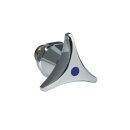 Knebel 1/2" mit Innenoberteil Kaltwasser Blau für Armatur