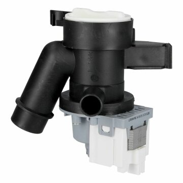 LUTH Premium Profi Parts Ablaufpumpe kompatibel mit Candy 41042258 Askoll mit Kopf + Sieb für Waschmaschine Waschtrockner