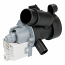 LUTH Premium Profi Parts Ablaufpumpe kompatibel mit Candy 41042258 Askoll mit Kopf + Sieb für Waschmaschine Waschtrockner