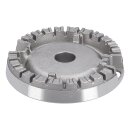 LUTH Premium Profi Parts Brenner mittel 69mmø kompatibel mit Amica 8071834 für Gaskochfeld