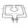 Heizung Oberhitze Gorenje 709465 2700w 230v für Backofen Herd