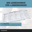 LUTH Premium Profi Parts Profi-Maschinenpfleger Padoma 10079187 für Waschmaschine Geschirrspüler 4x150g