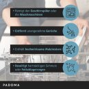 LUTH Premium Profi Parts Profi-Maschinenpfleger Padoma 10079187 für Waschmaschine Geschirrspüler 4x150g