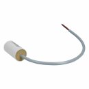 LUTH Premium Profi Parts Kondensator 5µf 400v Hydra Msb Mkp 5/400ii/9999 Ui mit Anschlusskabel Befestigungsschraube