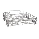 LUTH Premium Profi Parts Geschirrkorb unten kompatibel mit Amica 1022575 1030058 1035500 Unterkorb für Geschirrspüler Ersatzteil Metall Grau inkl. Rollen 522x502x175 mm