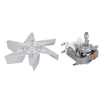 LUTH Premium Profi Parts Heißluftventilator mit Flügel kompatibel mit Amica 8512643 Keli Yj61-16a-Hzl01 für Backofen