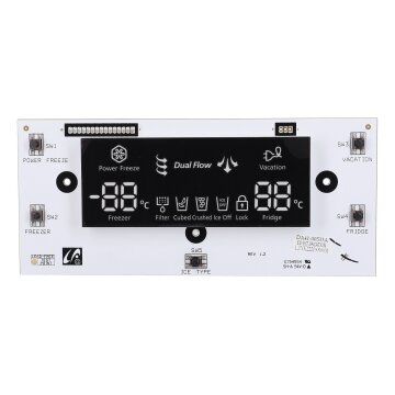 LUTH Premium Profi Parts Anzeigeelektronik kompatibel mit Samsung Da41-00533a für Kühlgefrierkombination